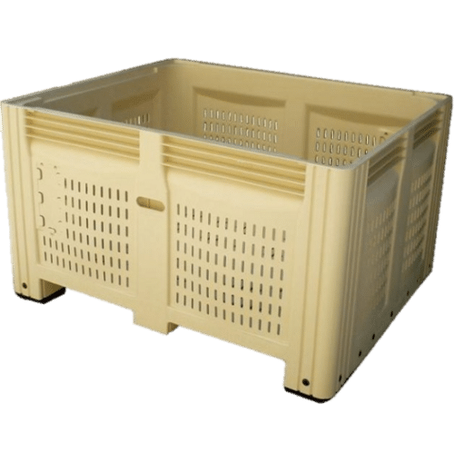 500kg perforated pallet bin static